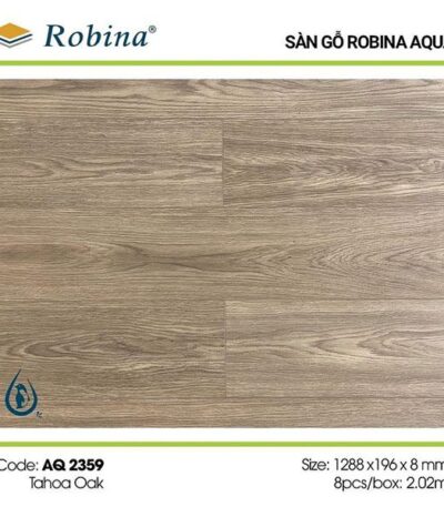 Sàn Gỗ Công Nghiệp Robina 8mm Aqua Bản Lớn AQ-2359