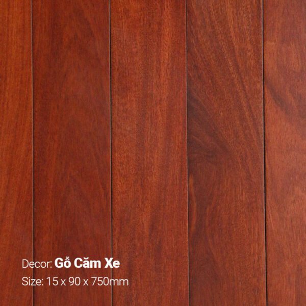 Sàn Gỗ Tự Nhiên Căm Xe 90x750