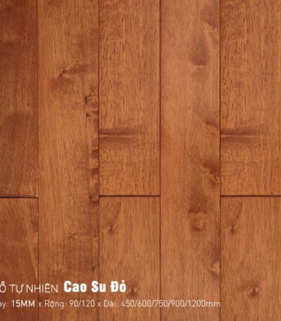 Sàn Gỗ Tự Nhiên Cao Su