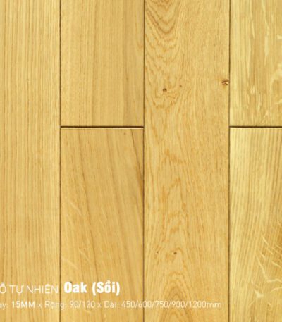 Sàn Gỗ Tự Nhiên Sồi (Oak)