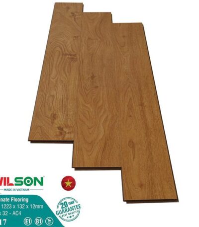 Sàn Gỗ Công Nghiệp Wilson 12mm Bản Nhỏ 817