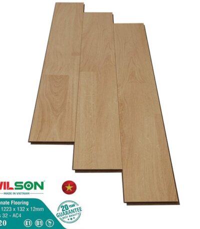 Sàn Gỗ Công Nghiệp Wilson 12mm Bản Nhỏ 820