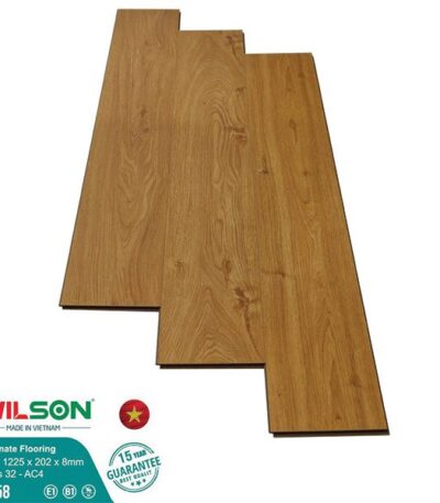 Sàn Gỗ Công Nghiệp Wilson 8mm Bản Lớn W558