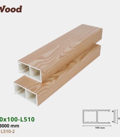 Lam Hộp Nhựa L50x100 Iwood L510-2