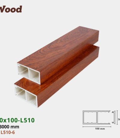 Lam Hộp Nhựa L50x100 Iwood L510-6