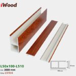 Lam Hộp Nhựa L50x100 Iwood L510-6