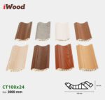 Nẹp Nhựa Cổ Trần Iwood CT100x24