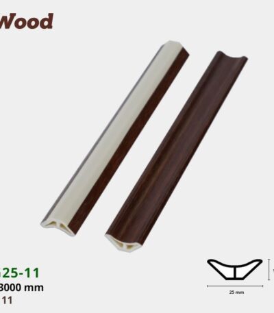 Nẹp Nhựa Góc Âm Iwood VG25-11