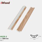 Nẹp Nhựa Góc Âm Iwood VG25-2
