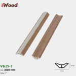 Nẹp Nhựa Góc Âm Iwood VG25-7