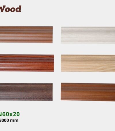 Nẹp Nhựa Nối Iwood NN60x20