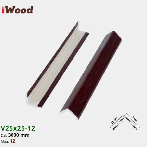 Nẹp Nhựa Iwood V25-12