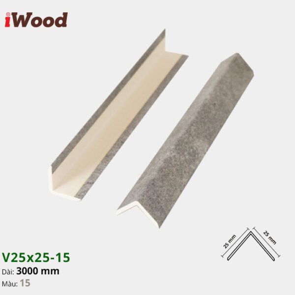 Nẹp Nhựa Iwood V25-15