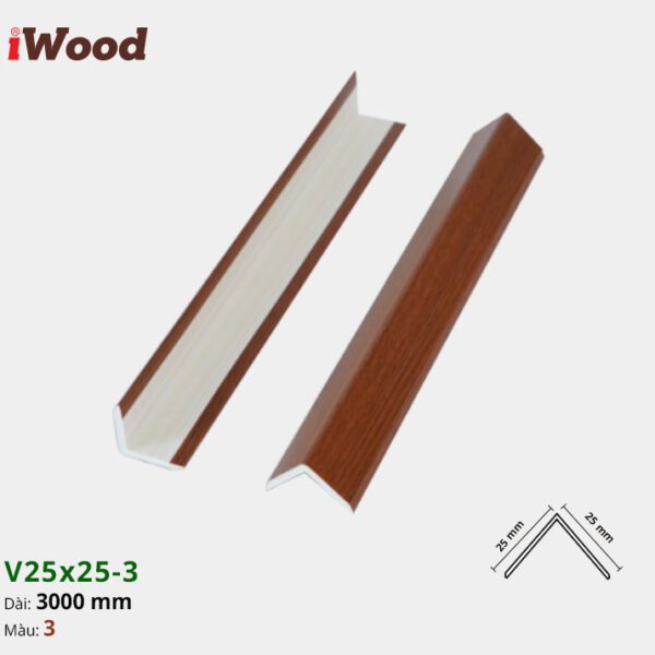 Nẹp Nhựa Iwood V25-3