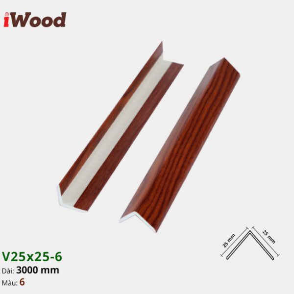 Nẹp Nhựa Iwood V25-6