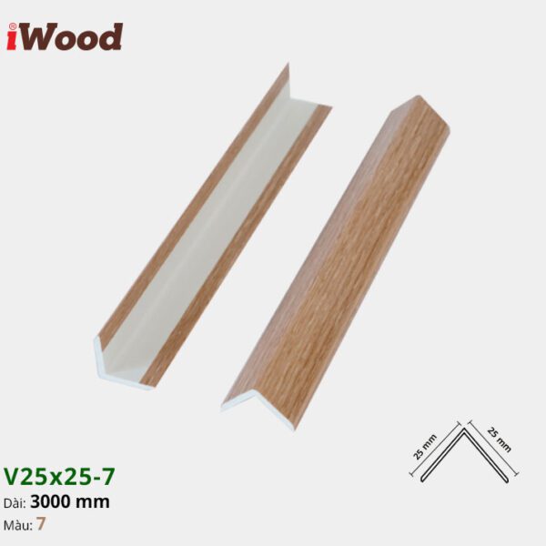 Nẹp Nhựa Iwood V25-7