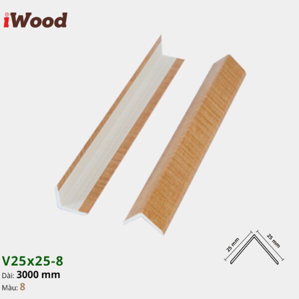 Nẹp Nhựa Iwood V25-8