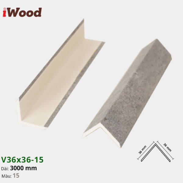 Nẹp Nhựa Iwood V36-15