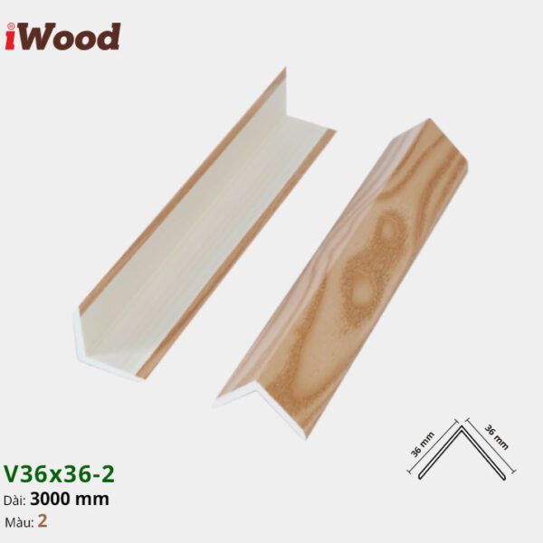 Nẹp Nhựa Iwood V36-2