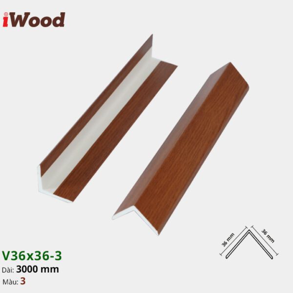 Nẹp Nhựa Iwood V36-3