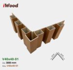 Nẹp Nhựa Iwood V40-1