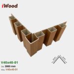 Nẹp Nhựa Iwood V40-1