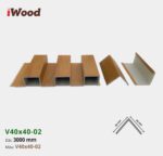 Nẹp Nhựa Iwood V40-2