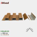 Nẹp Nhựa Iwood V40-2