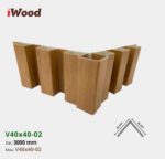 Nẹp Nhựa Iwood V40-2