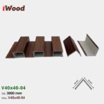 Nẹp Nhựa Iwood V40-4