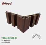 Nẹp Nhựa Iwood V40-4