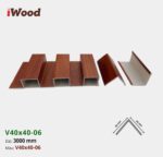 Nẹp Nhựa Iwood V40-6