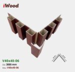 Nẹp Nhựa Iwood V40-6