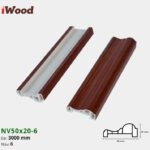 Nẹp Nhựa Viền Iwood NV50x20-6