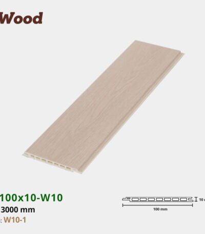 Lam Nhựa PVC W100x10 Iwood W10-1