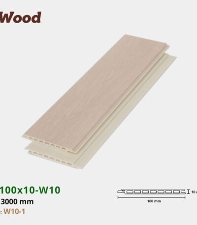 Lam Nhựa PVC W100x10 Iwood W10-1