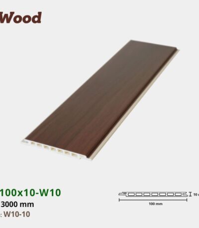 Lam Nhựa PVC W100x10 Iwood W10-10