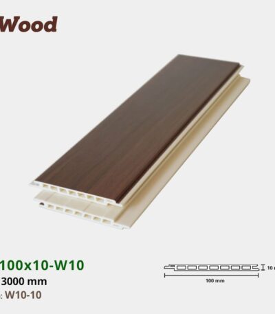 Lam Nhựa PVC W100x10 Iwood W10-10
