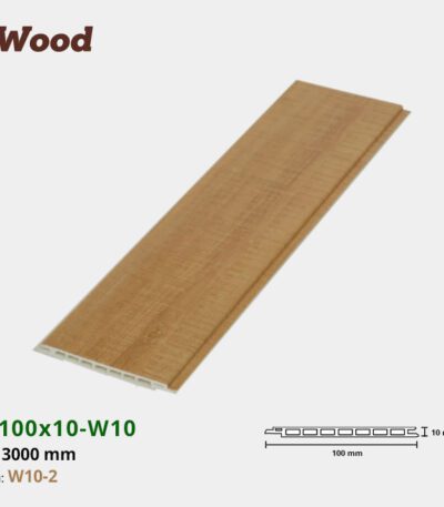 Lam Nhựa PVC W100x10 Iwood W10-2