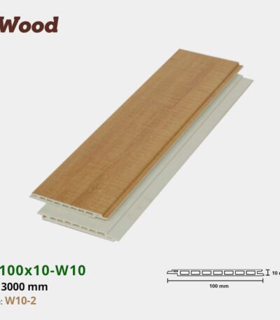 Lam Nhựa PVC W100x10 Iwood W10-2