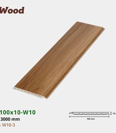 Lam Nhựa PVC W100x10 Iwood W10-3