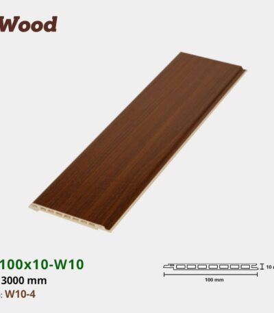 Lam Nhựa PVC W100x10 Iwood W10-4