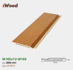 Lam Nhựa PVC W105x12 Iwood W105-3
