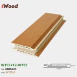 Lam Nhựa PVC W105x12 Iwood W105-3