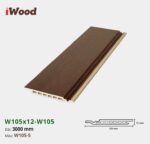 Lam Nhựa PVC W105x12 Iwood W105-5
