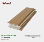 Lam Nhựa PVC W105x12 Iwood W105-7