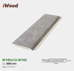 Lam Nhựa PVC W105x12 Iwood W105-8