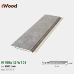 Lam Nhựa PVC W105x12 Iwood W105-8
