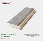 Lam Nhựa PVC W105x12 Iwood W105-8