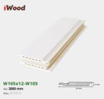 Lam Nhựa PVC W105x12 Iwood W105-9